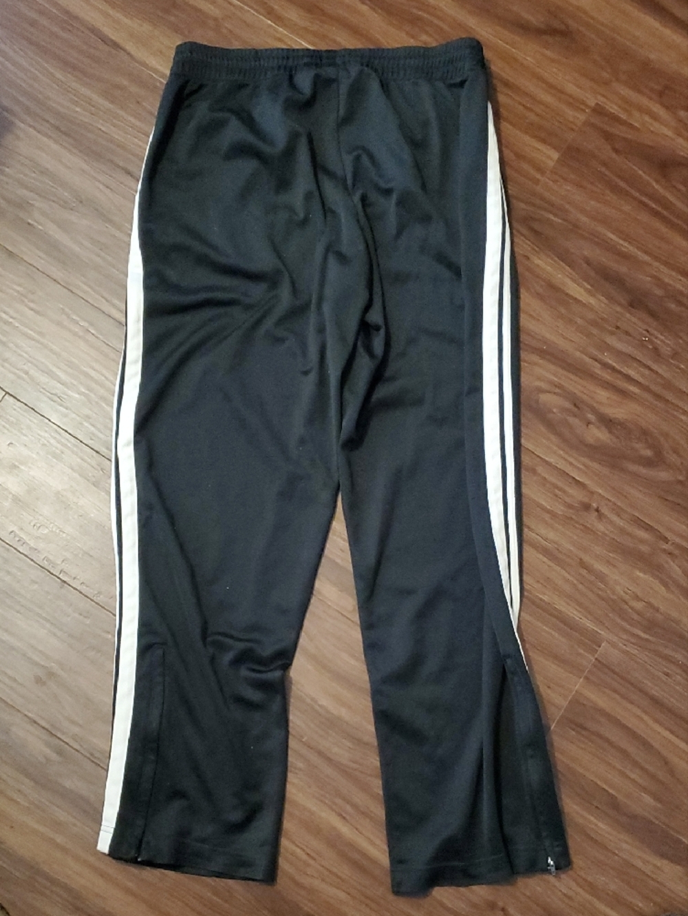 Nike Black Joggers with White Side Stripes - Picture 6 of 9